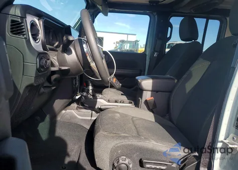 2024 Jeep Wrangler Sahara from USA, damaged, VIN 1C4PJXEN1RW169320